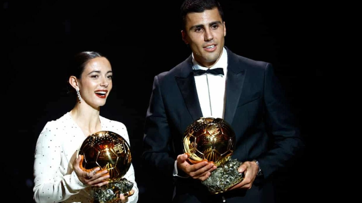 Rodri and Bonmatí Win 2024 Ballon d’Or in Paris