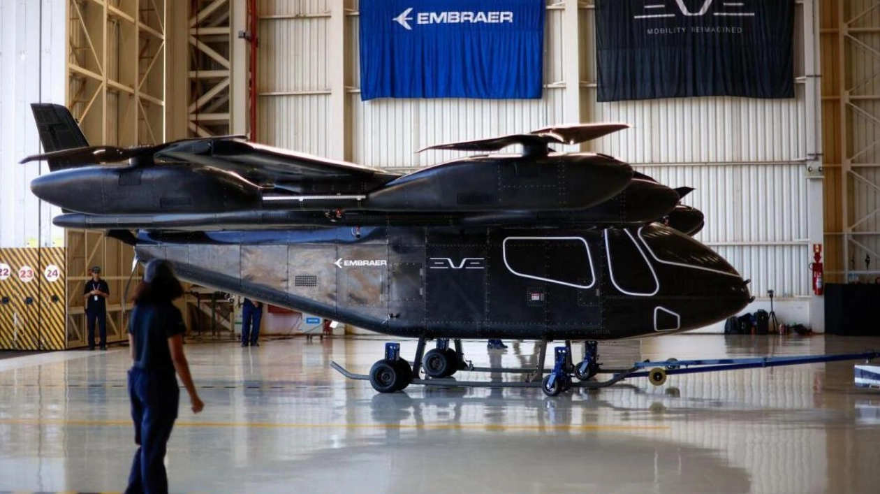 Eve Unveils Full-Scale Prototype of 'Flying Taxi'