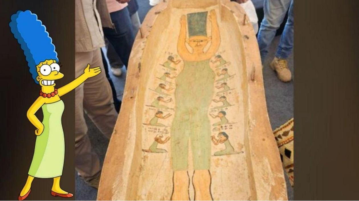 Ancient Egyptian Tomb Resembles Marge Simpson