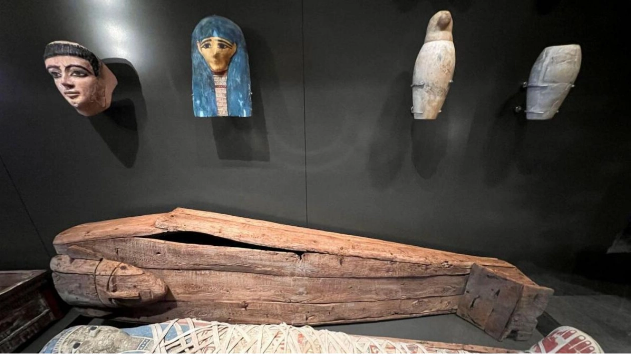 Pharaonic Statues Unveiled at Grand Egyptian Museum