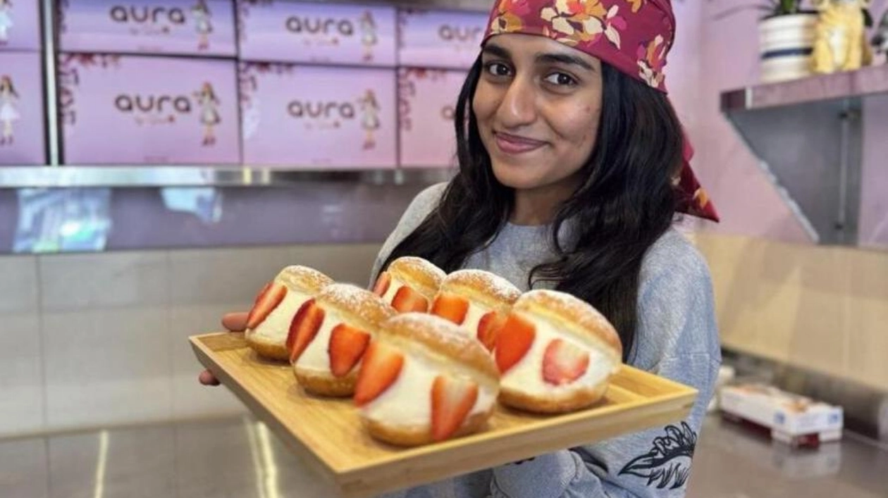 Aura by Sree: A Young Entrepreneur's Unique Doughnut Journey