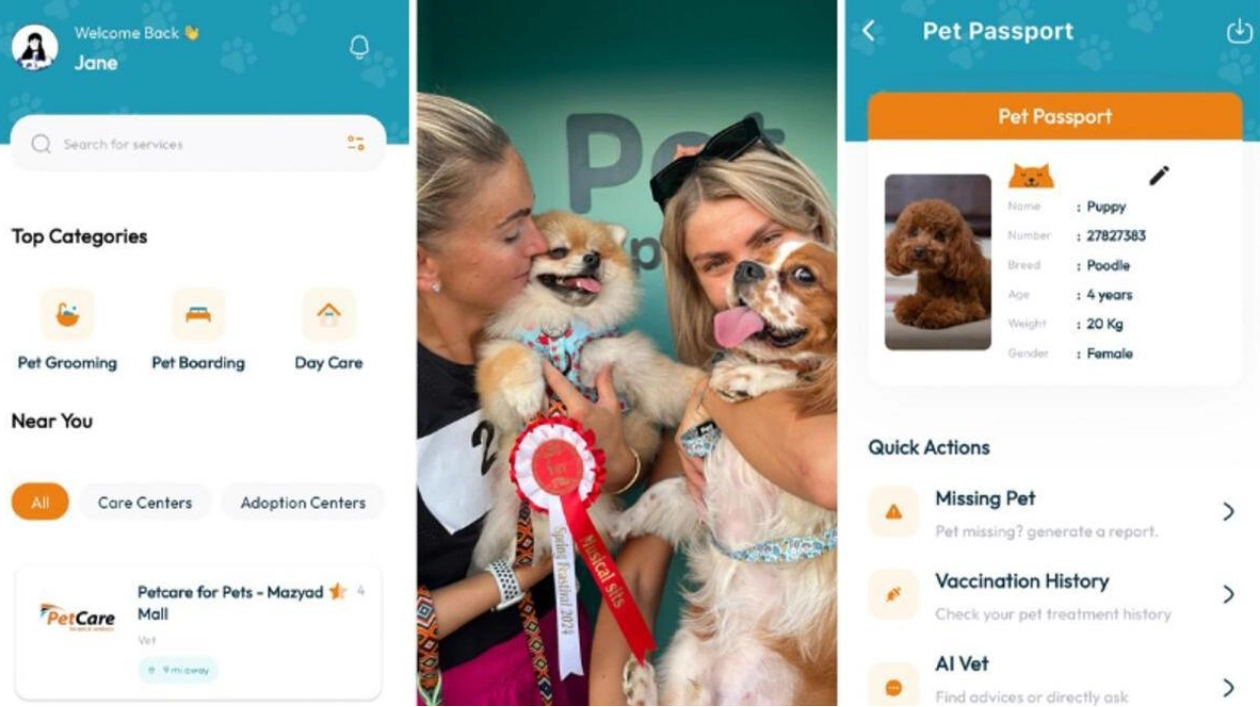 Emirati Entrepreneur Launches Pet Care App to Streamline Services