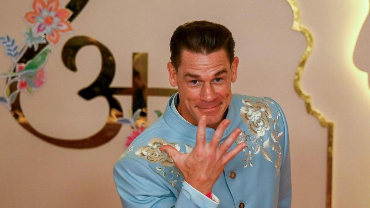 John Cena Explores Indian Culture at Ambani Wedding and Talks New Film