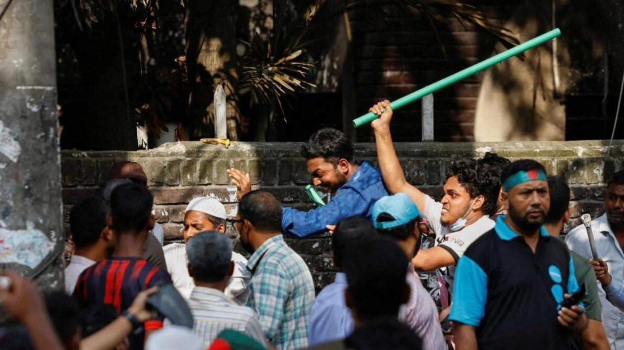 Bangladesh's Student-Led Revolution Guards Against Ousted PM's Return