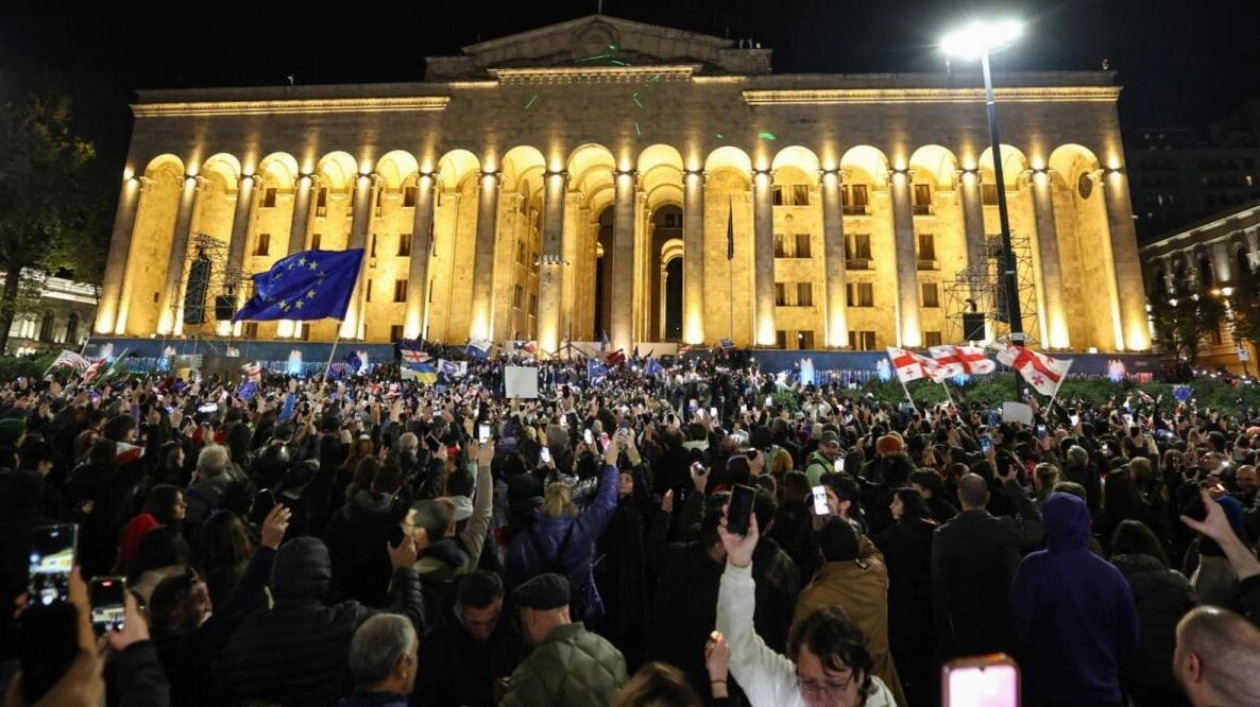 Georgia's New Parliament Faces First Session Amid Protests