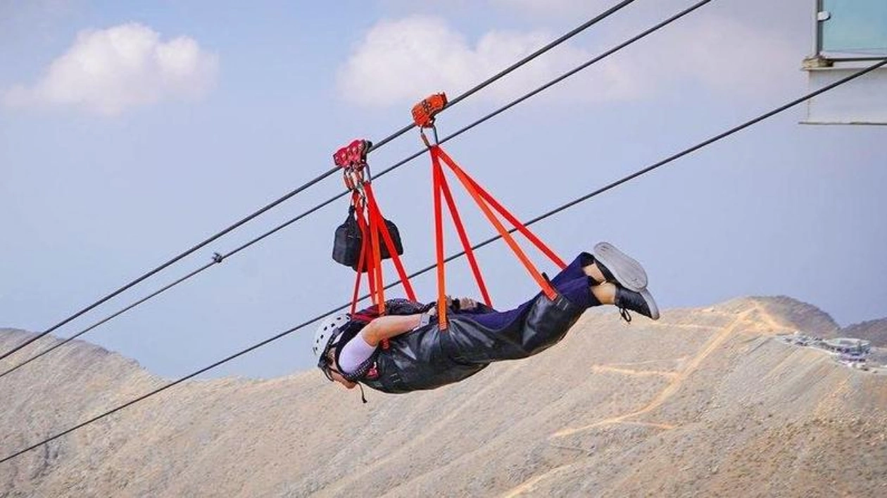 Jebel Jais Flight: Самый длинный зиплайн в мире