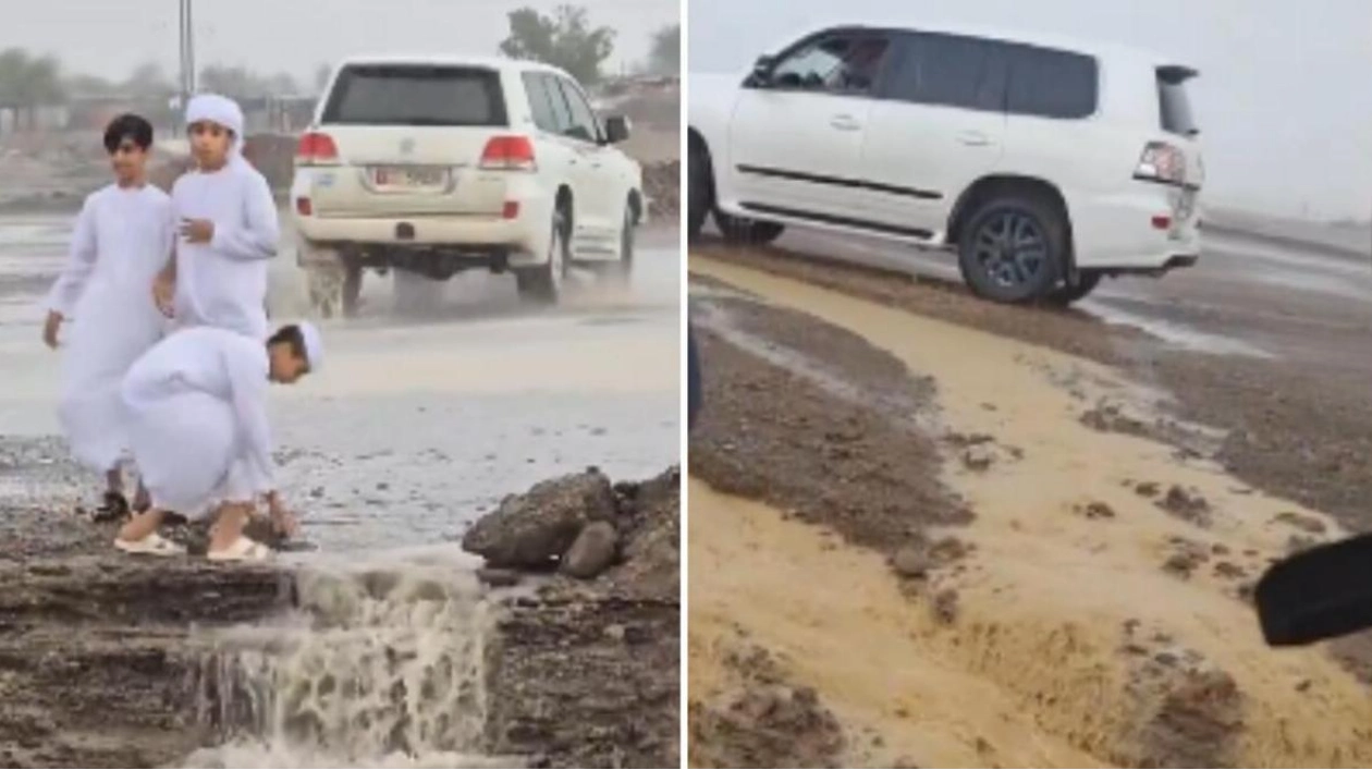 Rain Continues to Affect Parts of the UAE