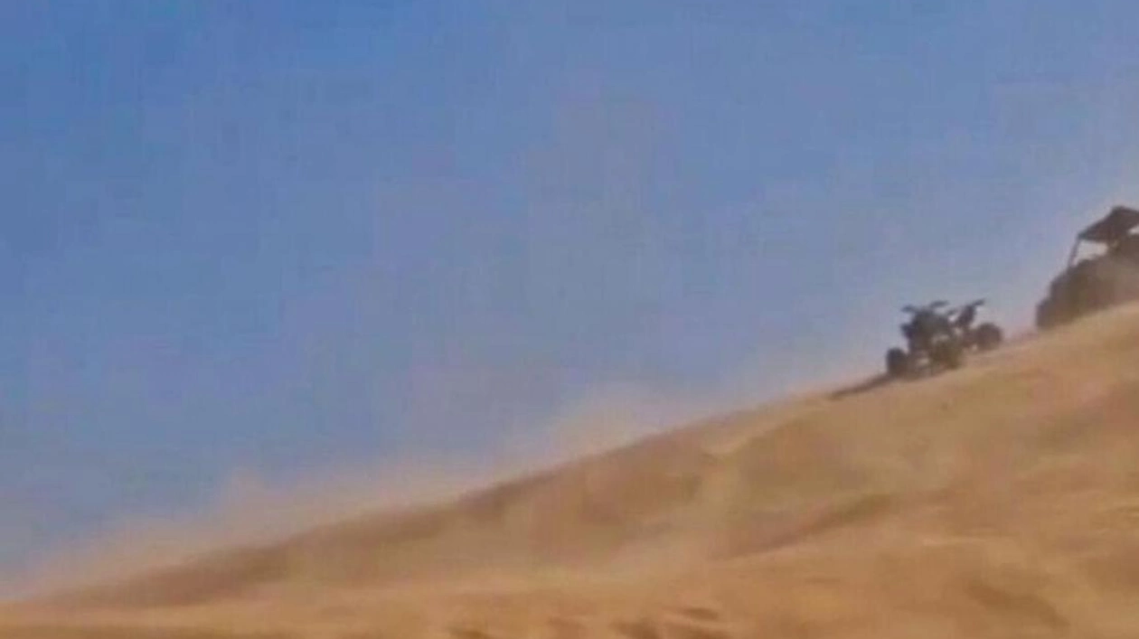 Man Rescued After Motorcycle Overturns in Sharjah Desert