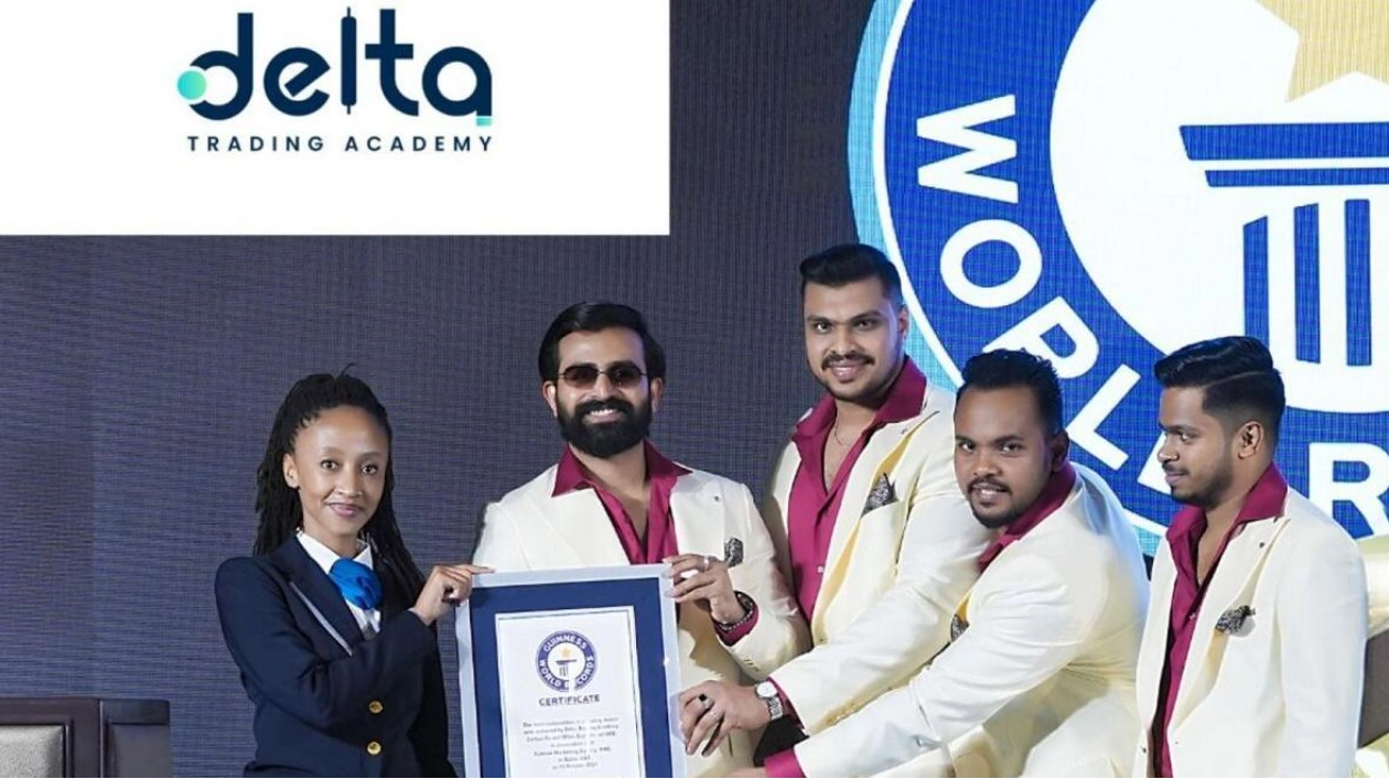 Delta Academy Sets Guinness Record for Diverse Trading Lesson