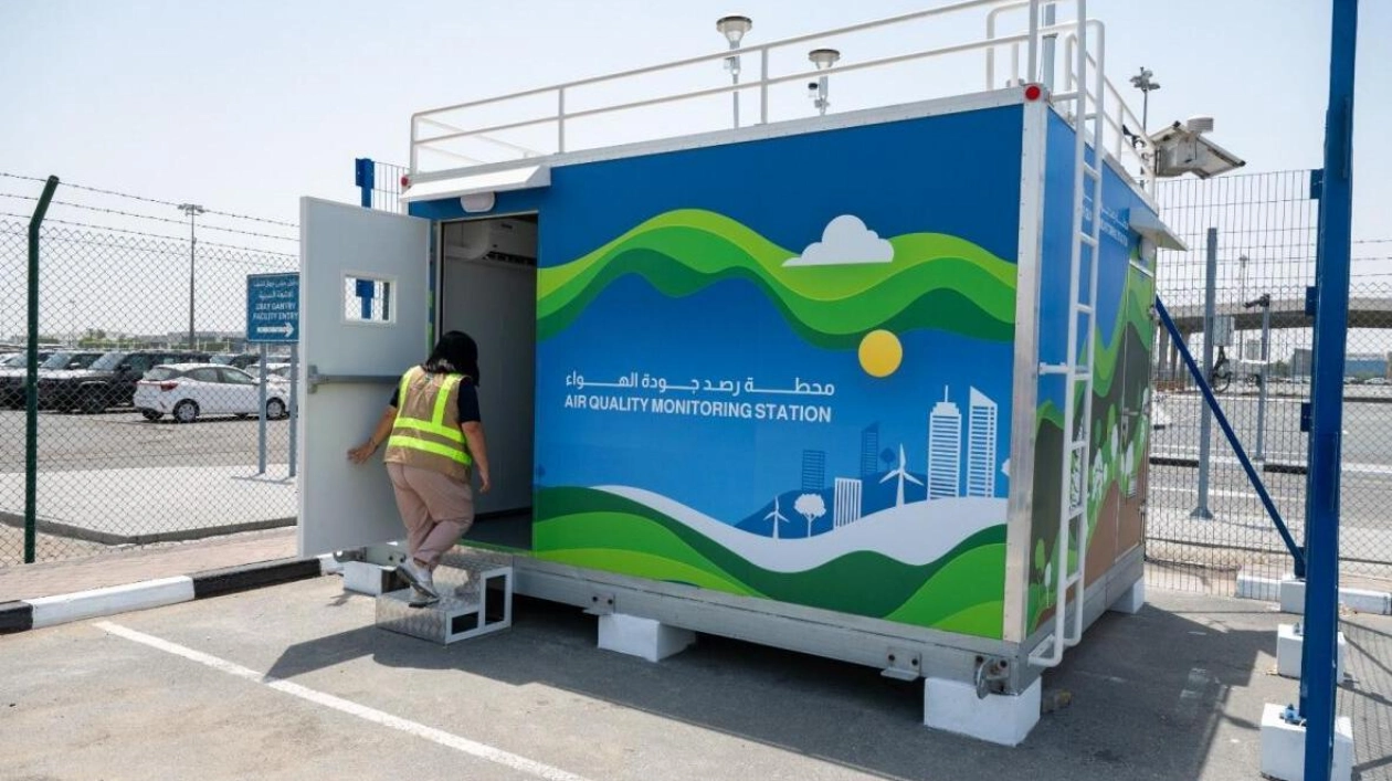 Air Quality Monitoring Station in Jebel Ali Ensures Worker Health