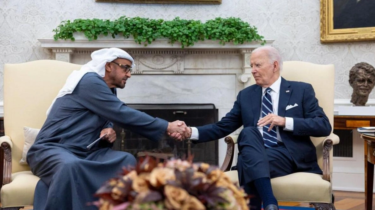 UAE President Discusses 'Power of Partnerships' with US President