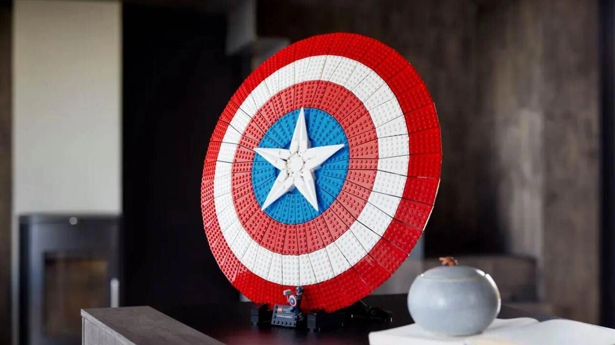 Get the Captain America Shield Lego Kit for $140