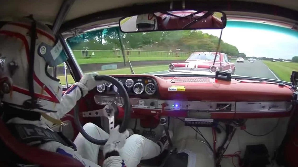 Romain Dumas' Thrilling Performance in the St. Mary's Trophy at Goodwood Revival