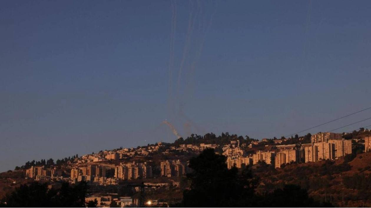 Hezbollah Targets Safed with Rocket Barrage