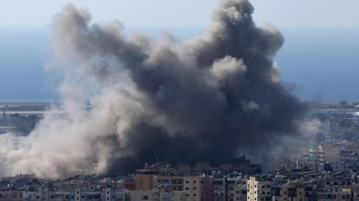 Israeli Airstrikes on Beirut's Southern Suburbs