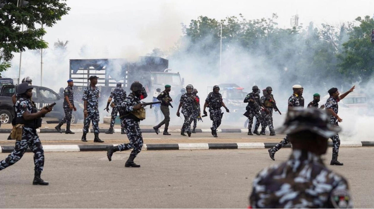 Nigeria Protests: Tear Gas Used as Thousands Rally Against Rising Costs