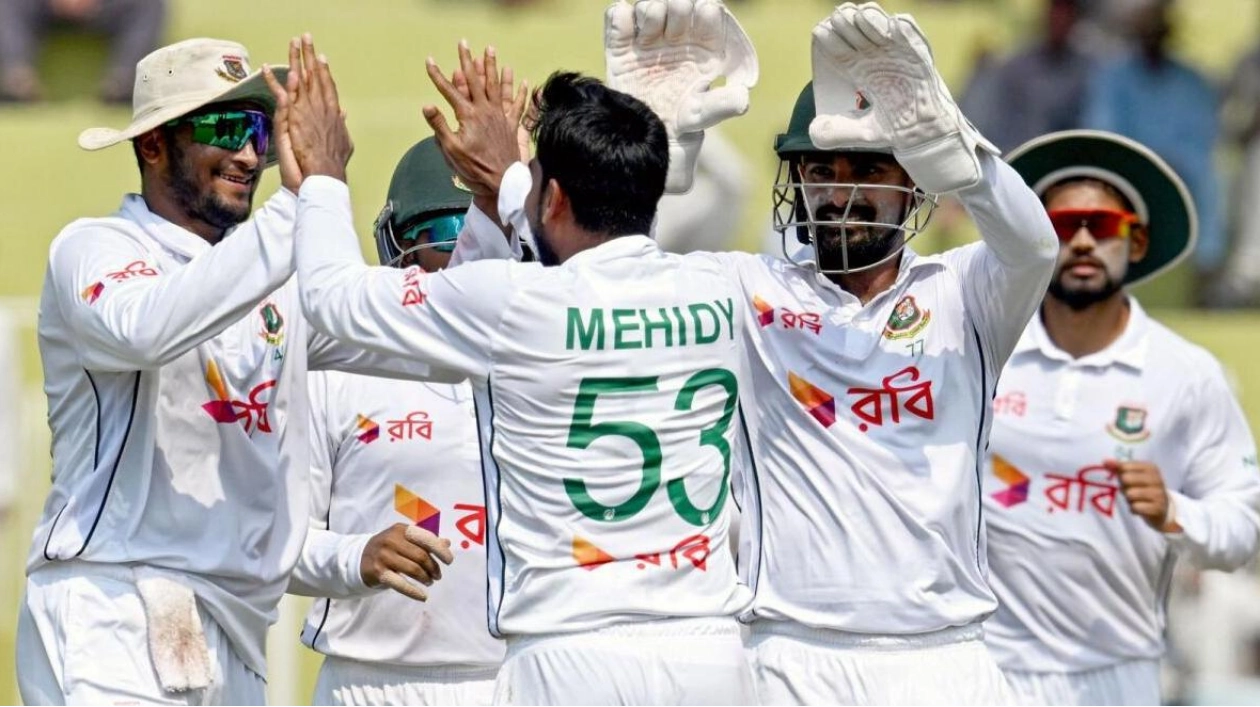 Bangladesh Clinches First-Ever Test Win Over Pakistan