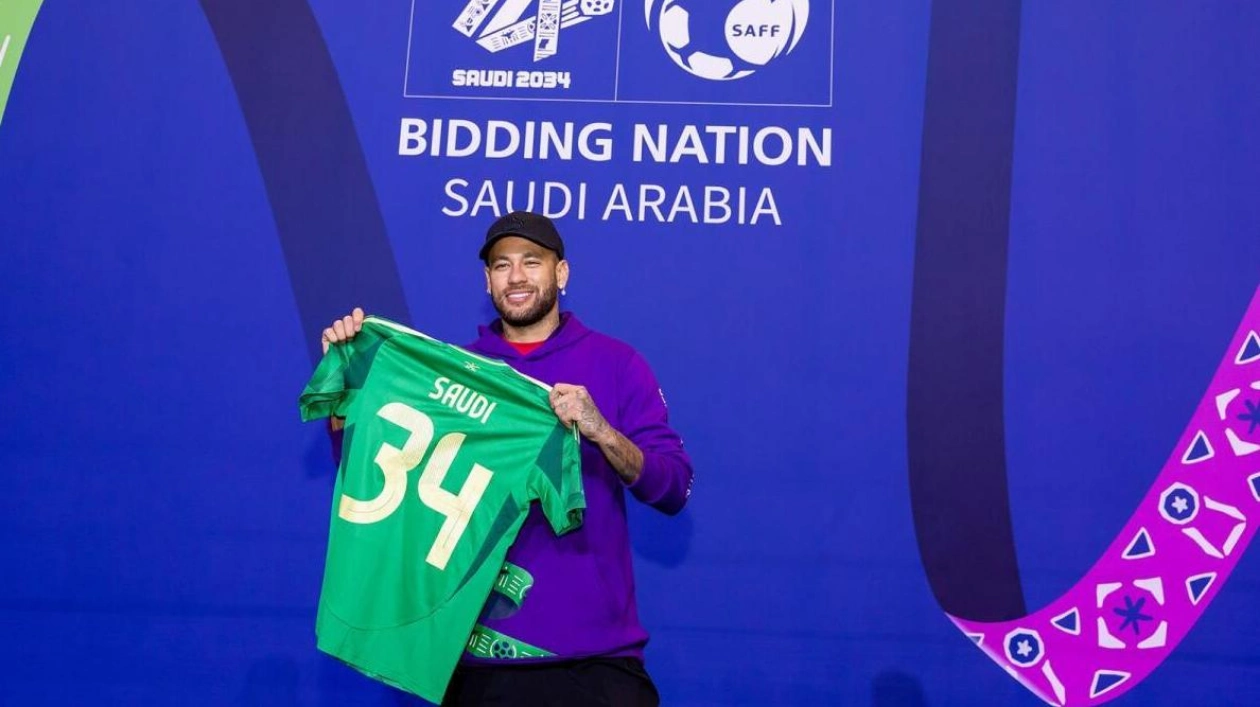 Neymar Backs Saudi Arabia's 2034 World Cup Bid