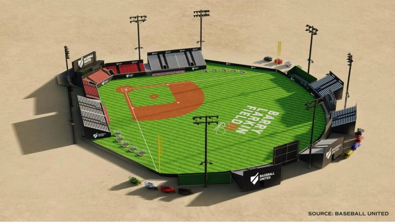 Baseball United Unveils Plans for Middle East's First Professional Ballpark