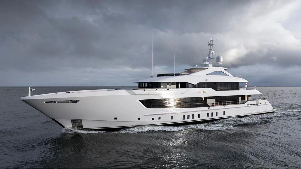 Heesen's 55-metre Serena Begins Sea Trials