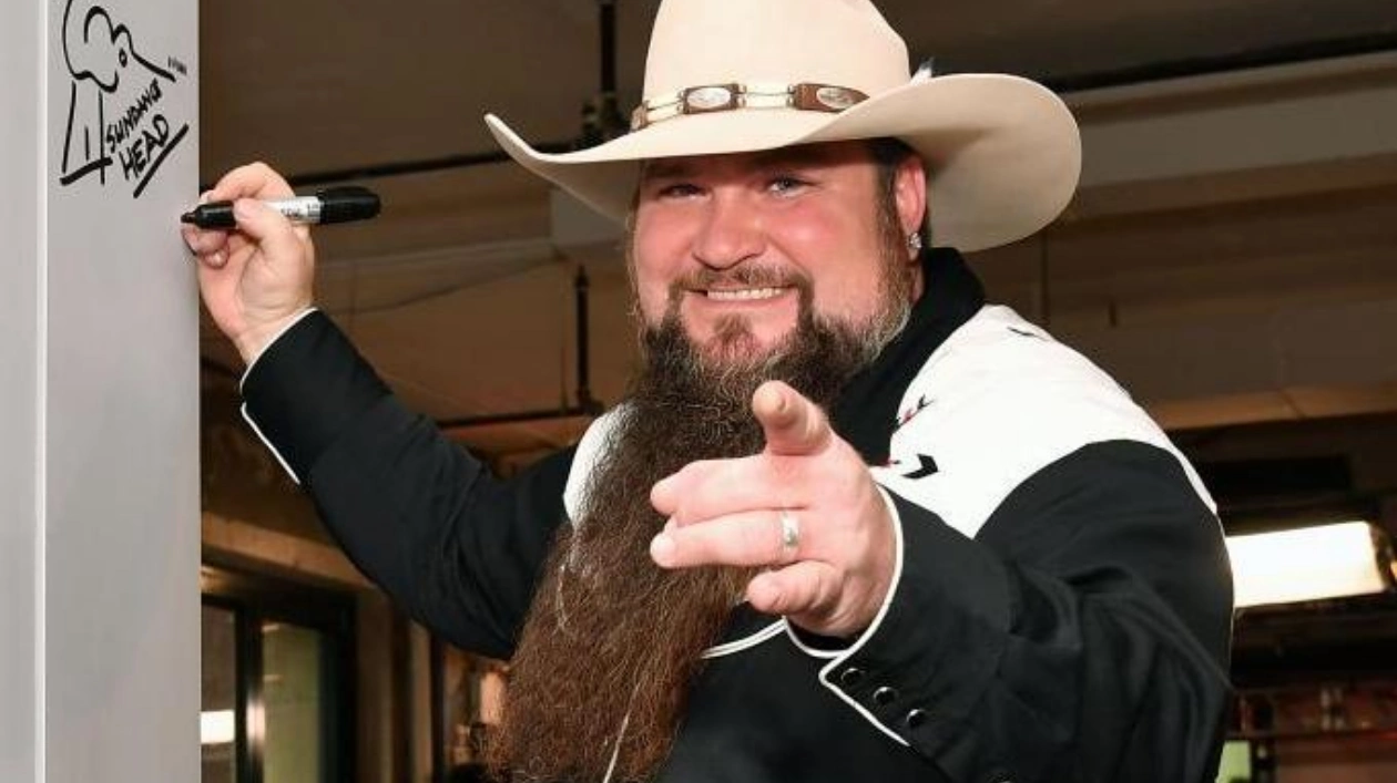 Country Singer Sundance Head Shot on Texas Ranch