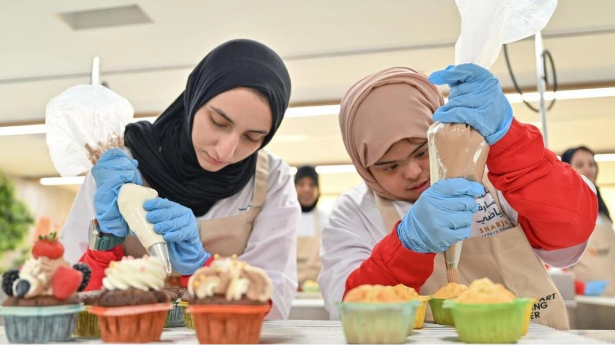 Empowering Skills: Disabled Students Learn Baking at Sharjah Workshop