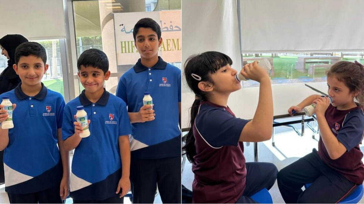 Meliha Milk in High Demand at Sharjah Schools