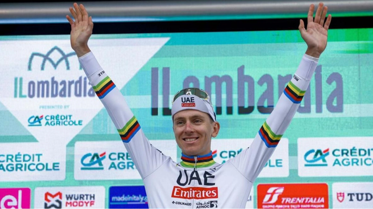 Tadej Pogacar Extends Contract with UAE Team Emirates