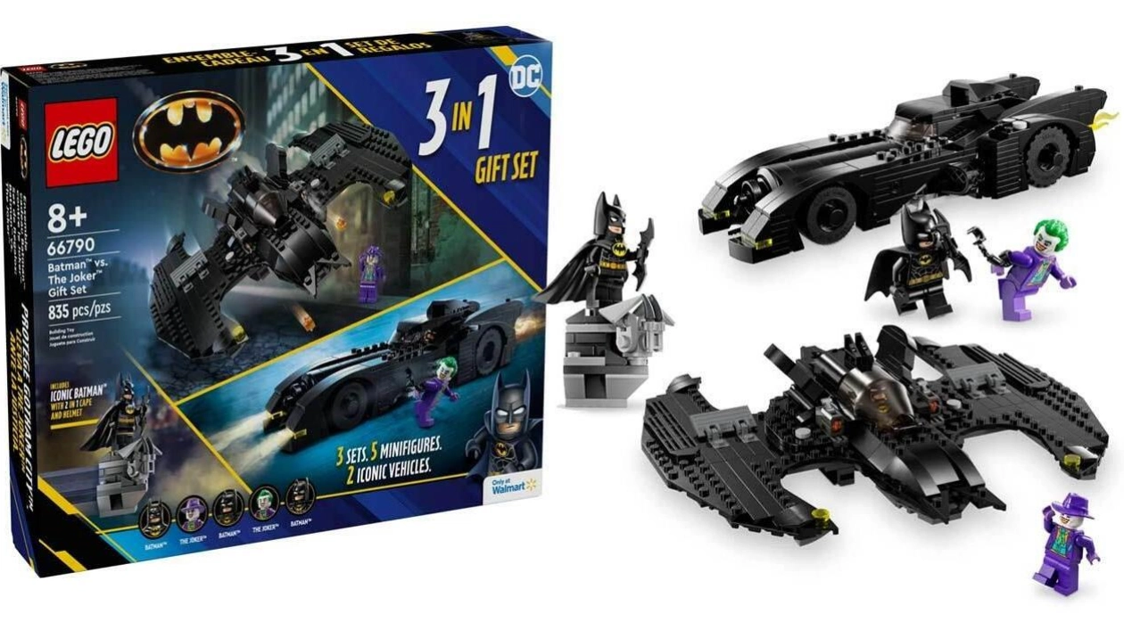 Lego Batman 3-in-1 Gift Set Back in Stock at Walmart