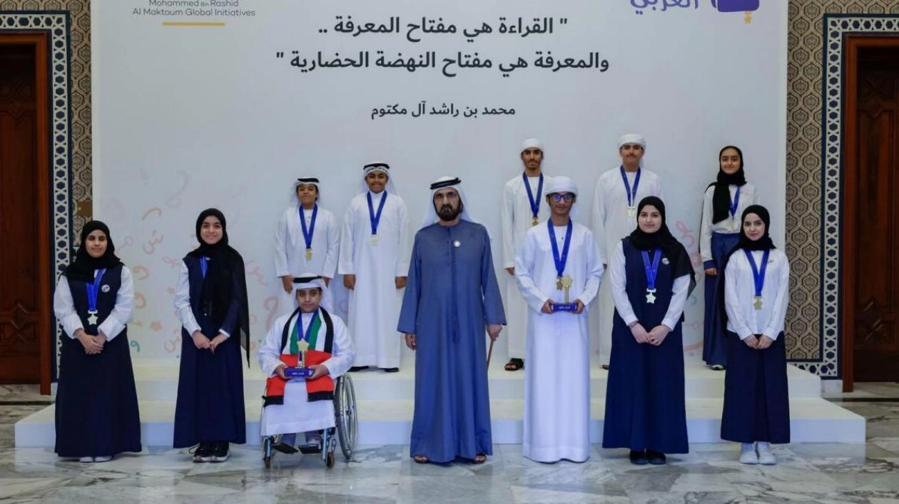 Sheikh Mohammed Congratulates Winners of Arab Reading Challenge