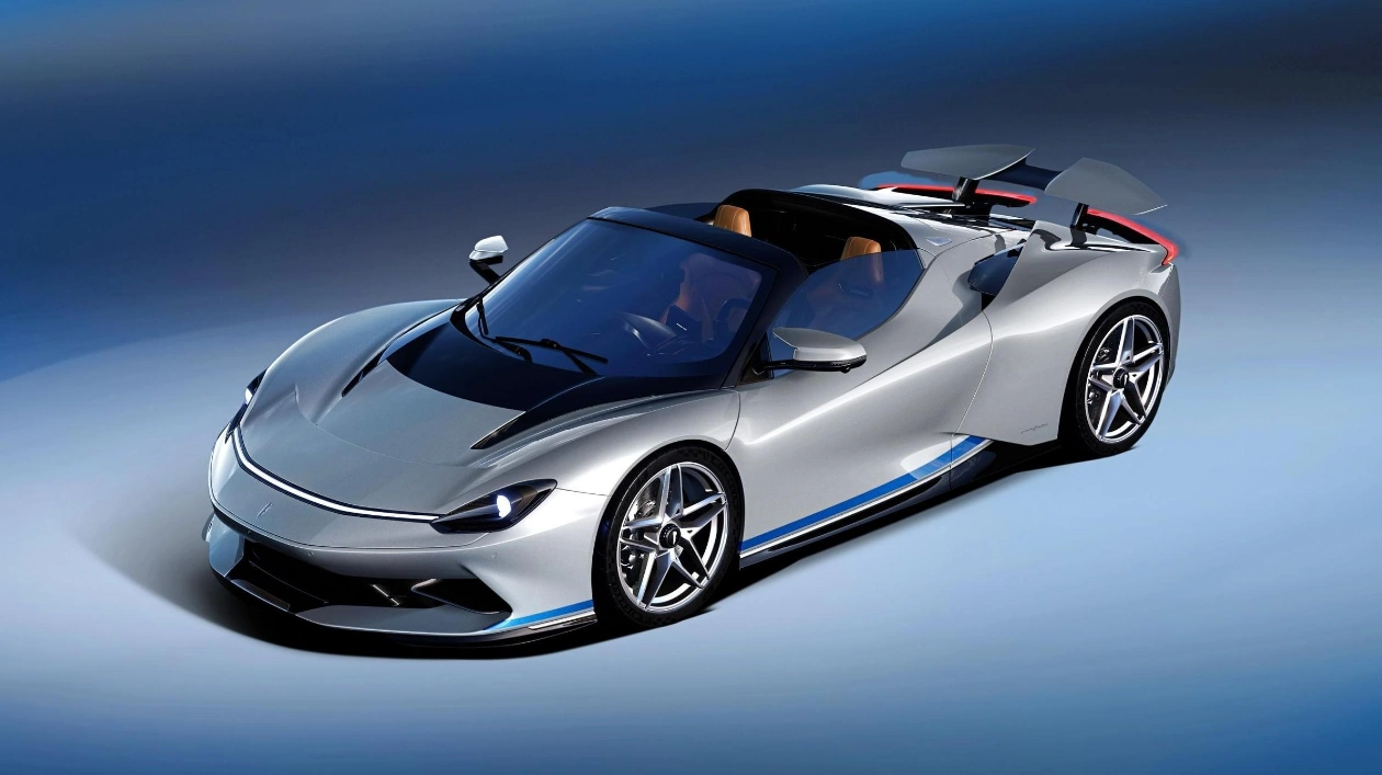 Pininfarina Battista Targamerica: Уникальный электросуперкар на Monterey Car Week