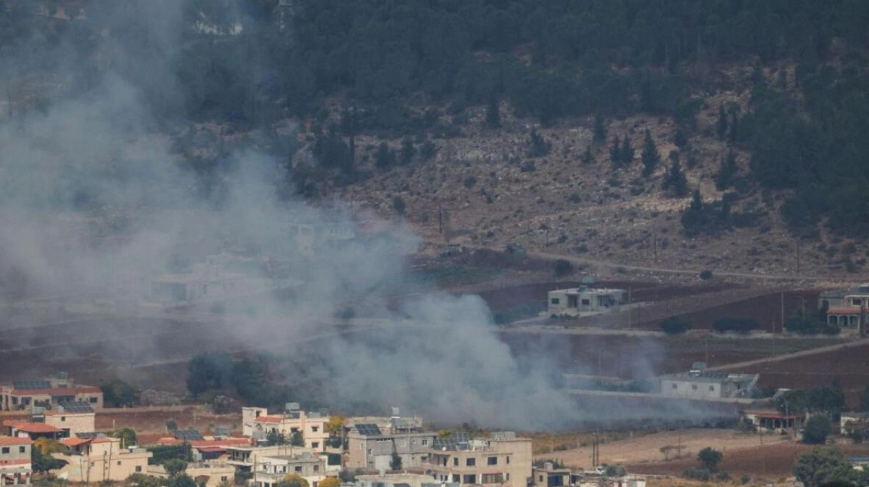 Smoke Rises on Lebanon-Israel Border Amid Hostilities