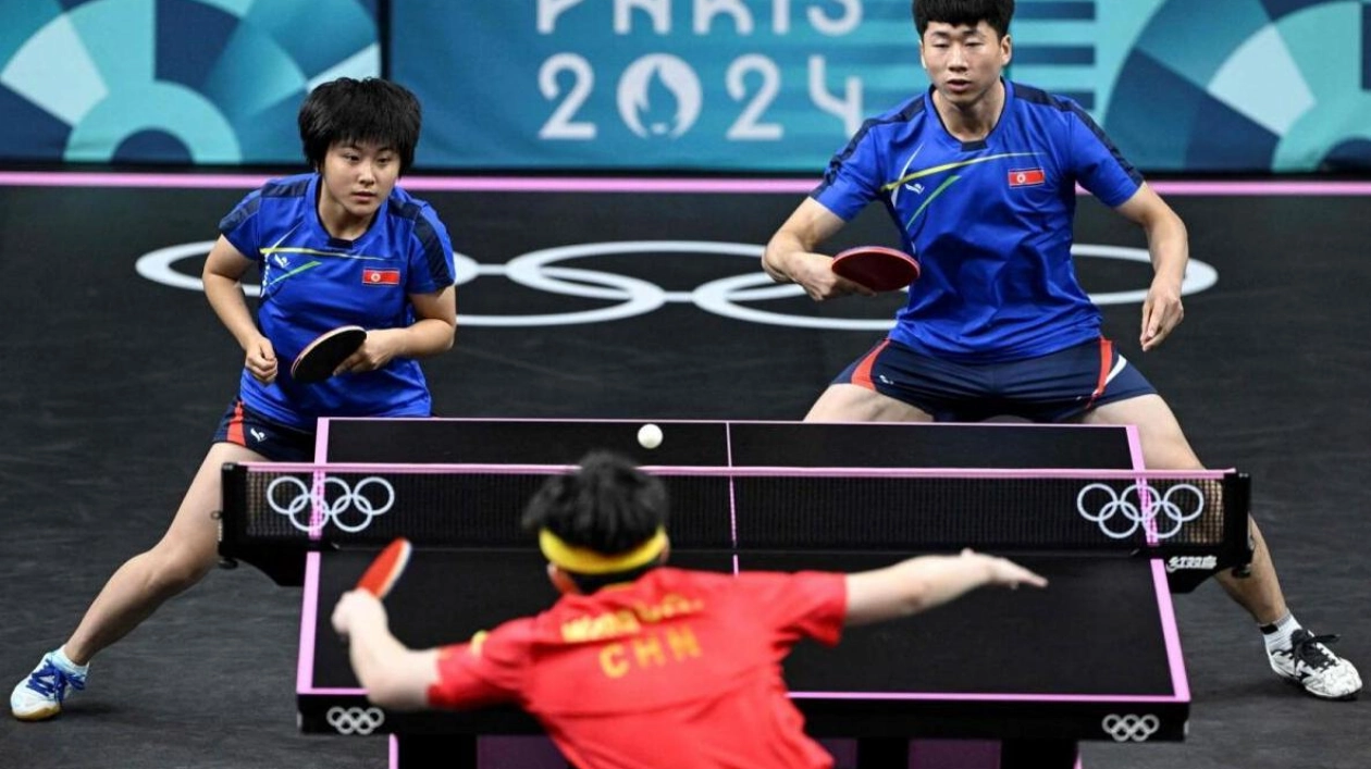 North Korea's Ri Jong Sik and Kim Kum Yong Surprise at Paris Olympics