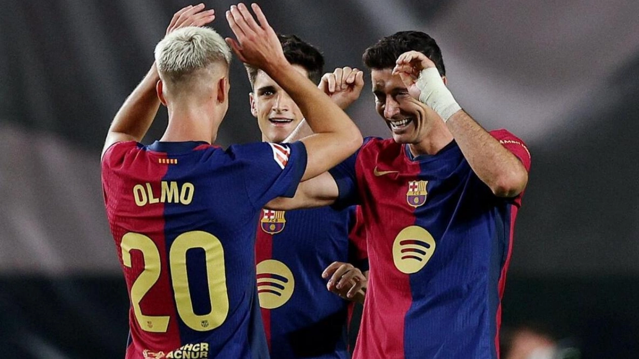 Dani Olmo Delighted with Dream Debut for Barcelona