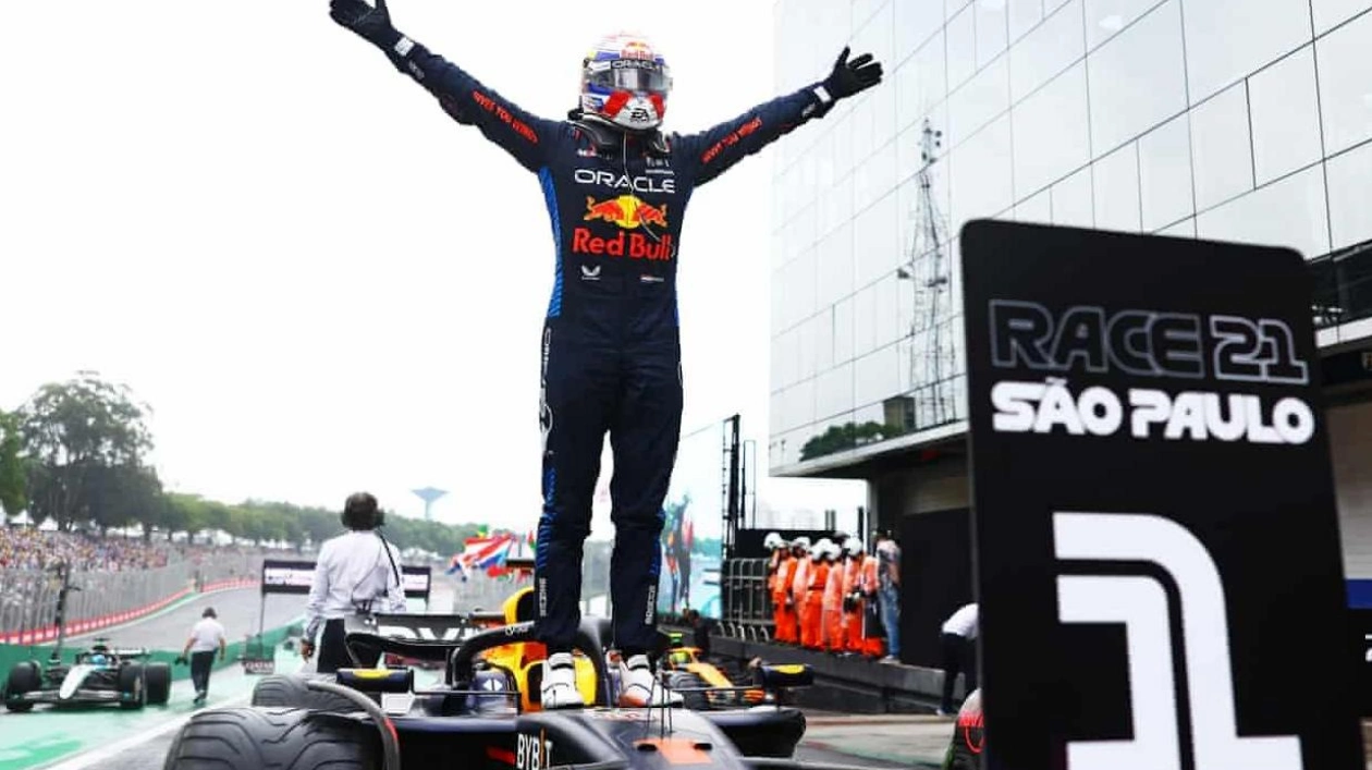 Verstappen Clinches São Paulo GP, Nears Fourth Title