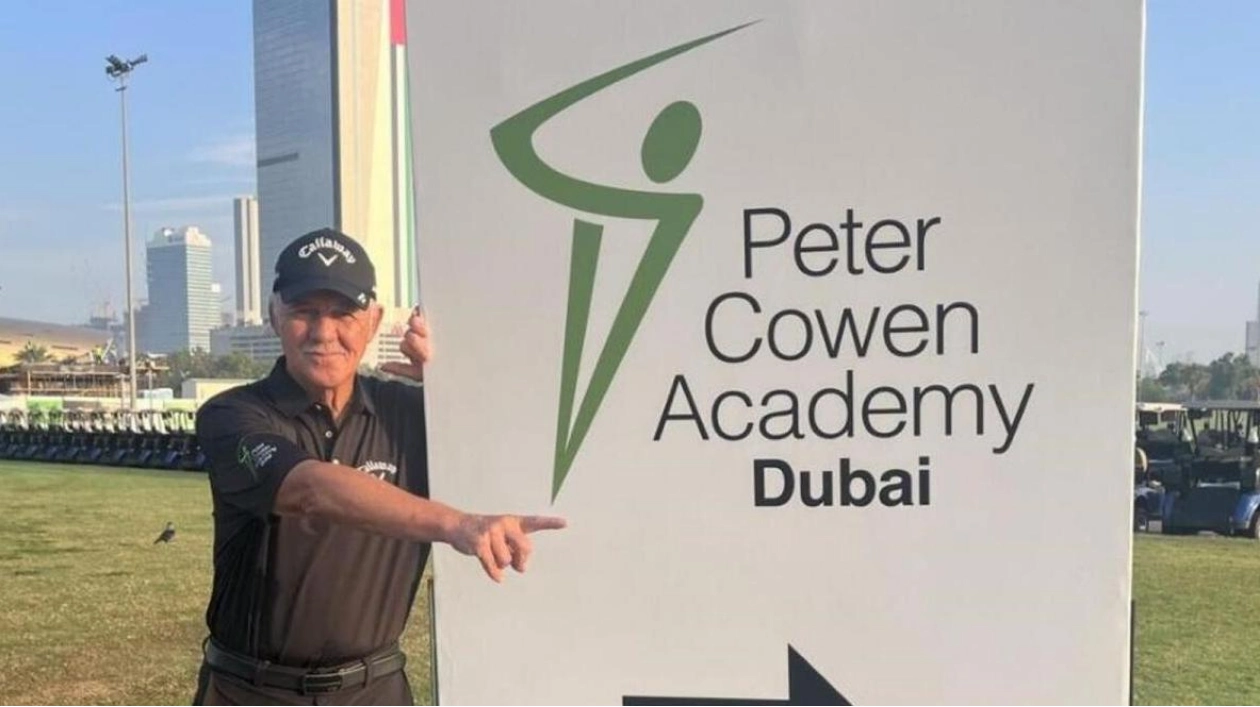 Peter Cowen Arrives in Dubai for DP World Tour Play-Offs