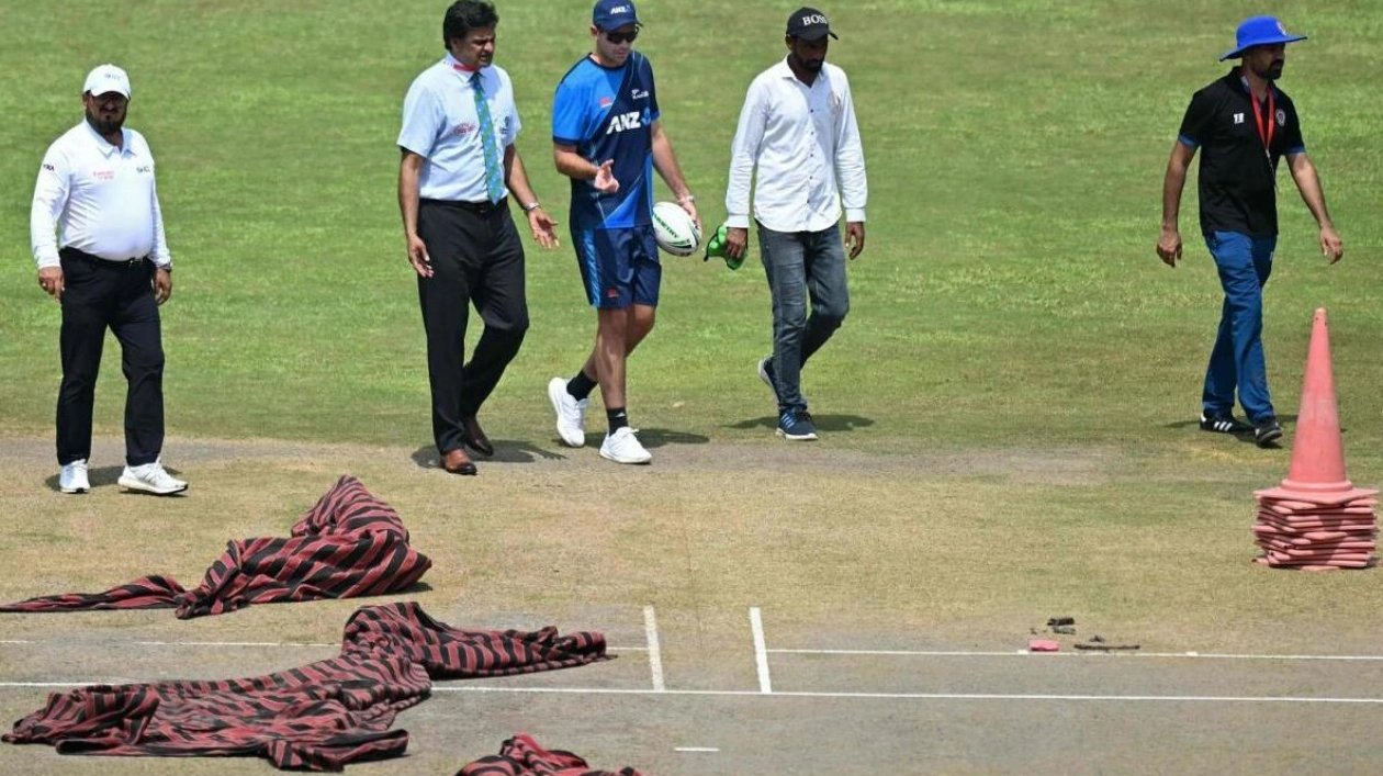 Afghanistan-New Zealand Test Marred by Rain and Poor Ground Conditions