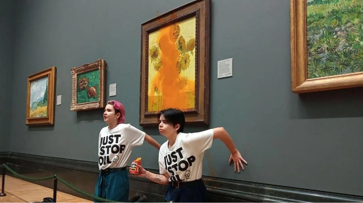 Environmental Protesters Convicted for Van Gogh's 'Sunflowers' Incident