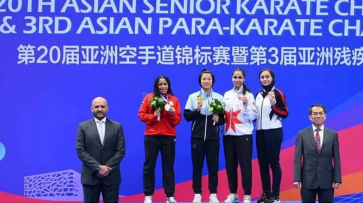 Fatima Khasif Wins Silver at Asian Karate Championships