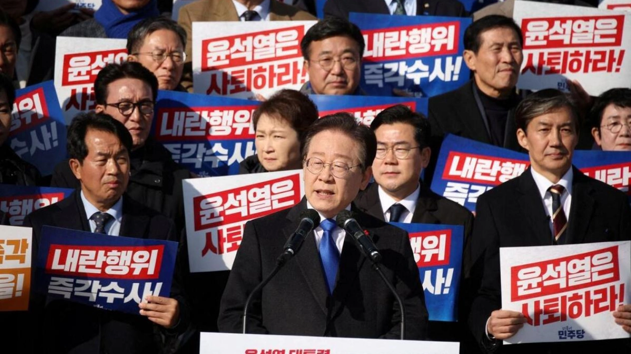 South Korean Opposition Submits Impeachment Motion Against President