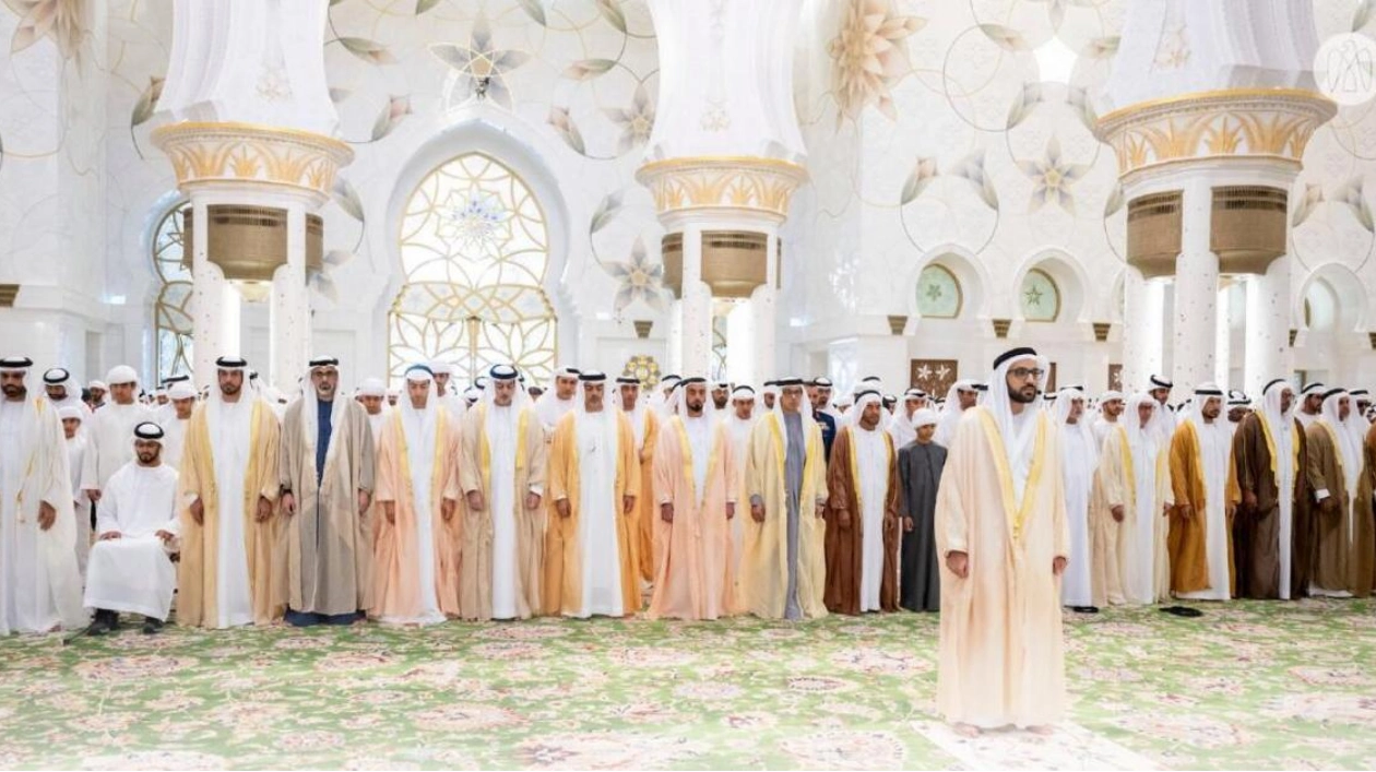 UAE Leaders Celebrate Eid Al Adha with Prayers