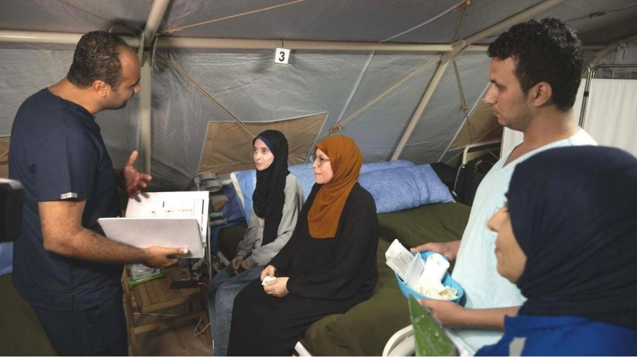 UAE's Floating Hospital Provides Critical Medical Care to Palestinians