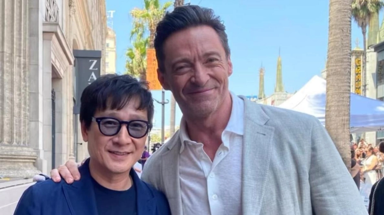 Hugh Jackman Reunites with Ke Huy Quan After 24 Years