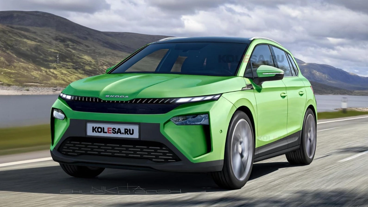 Skoda Elroq: Новый электрический кроссовер с революционным дизайном