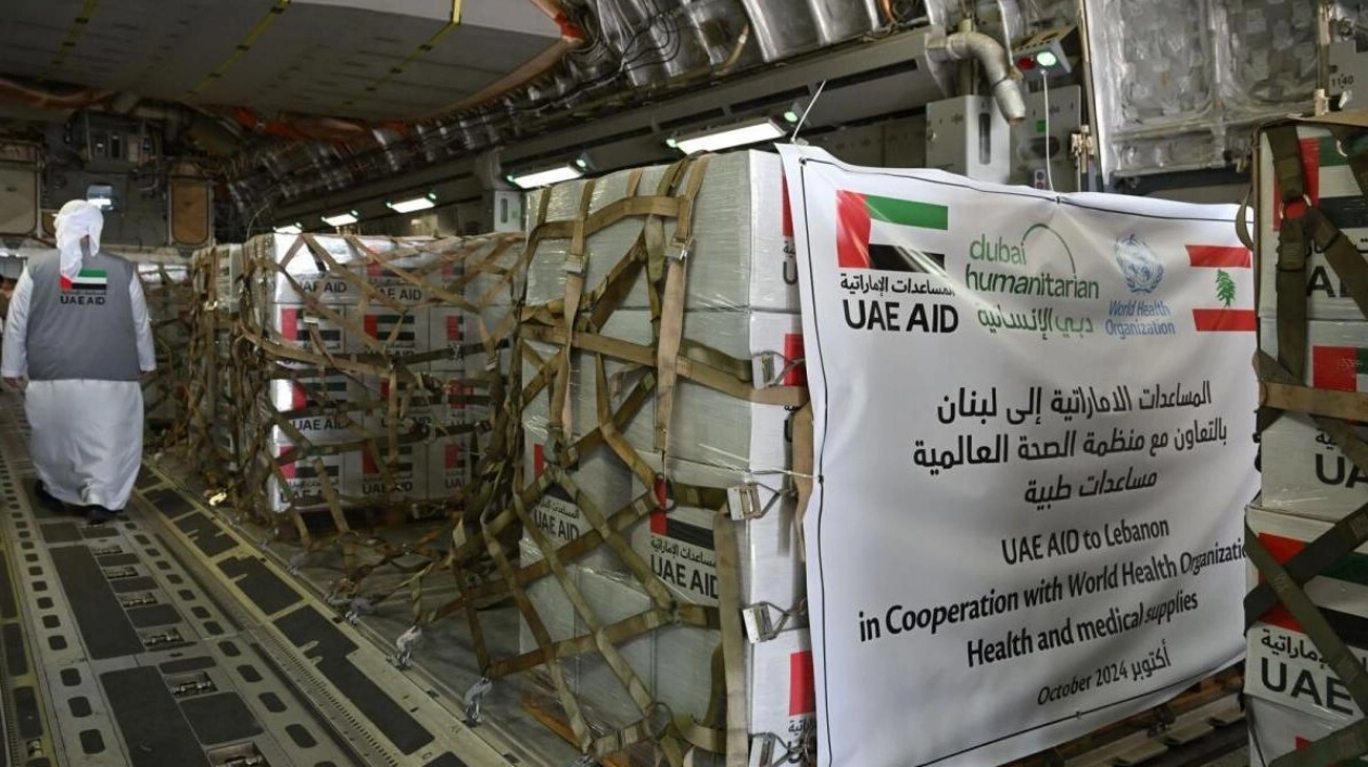 UAE Sends Humanitarian Aid to Lebanon