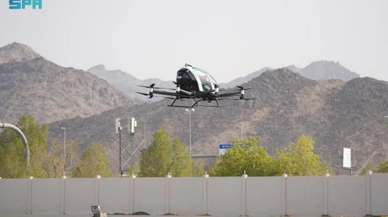 Saudi Arabia Launches Trial of Driverless Air Taxi for Hajj