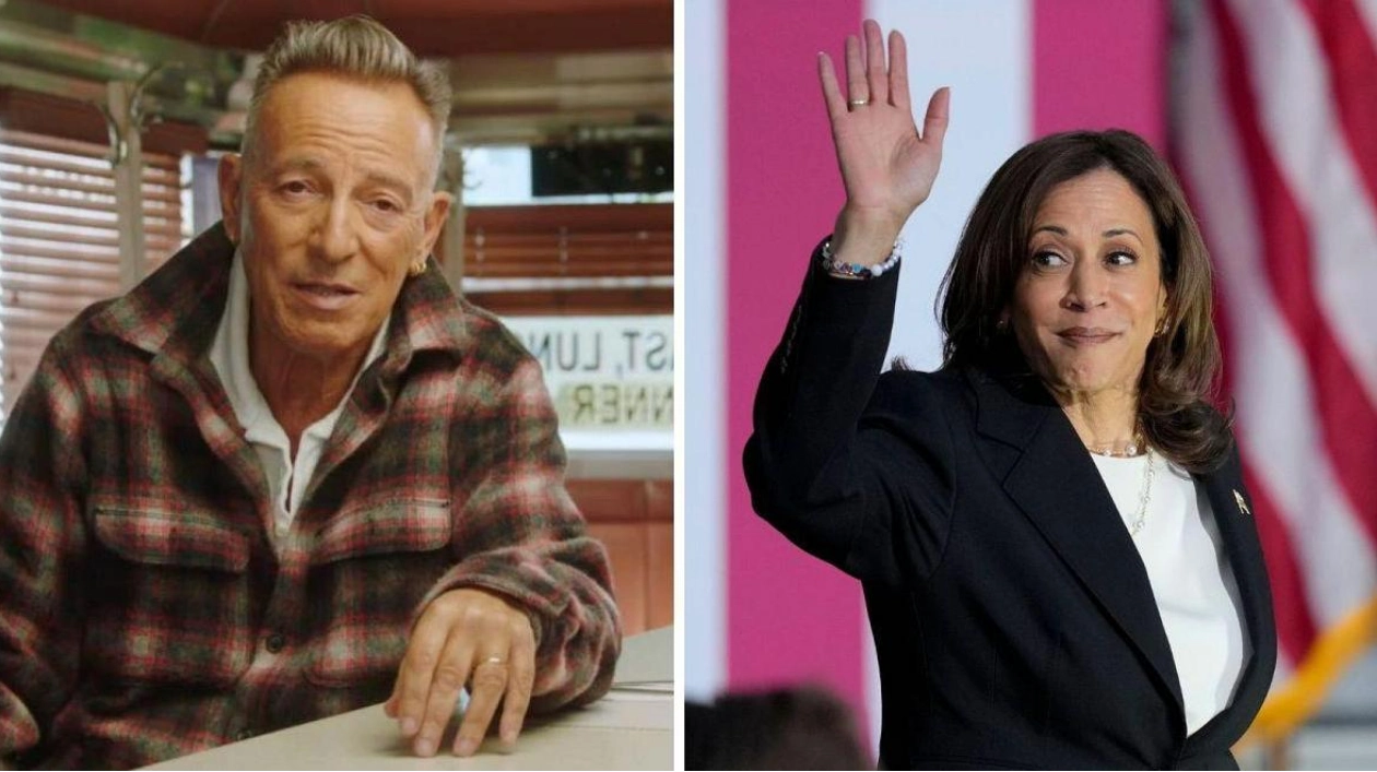 Bruce Springsteen Endorses Kamala Harris for President