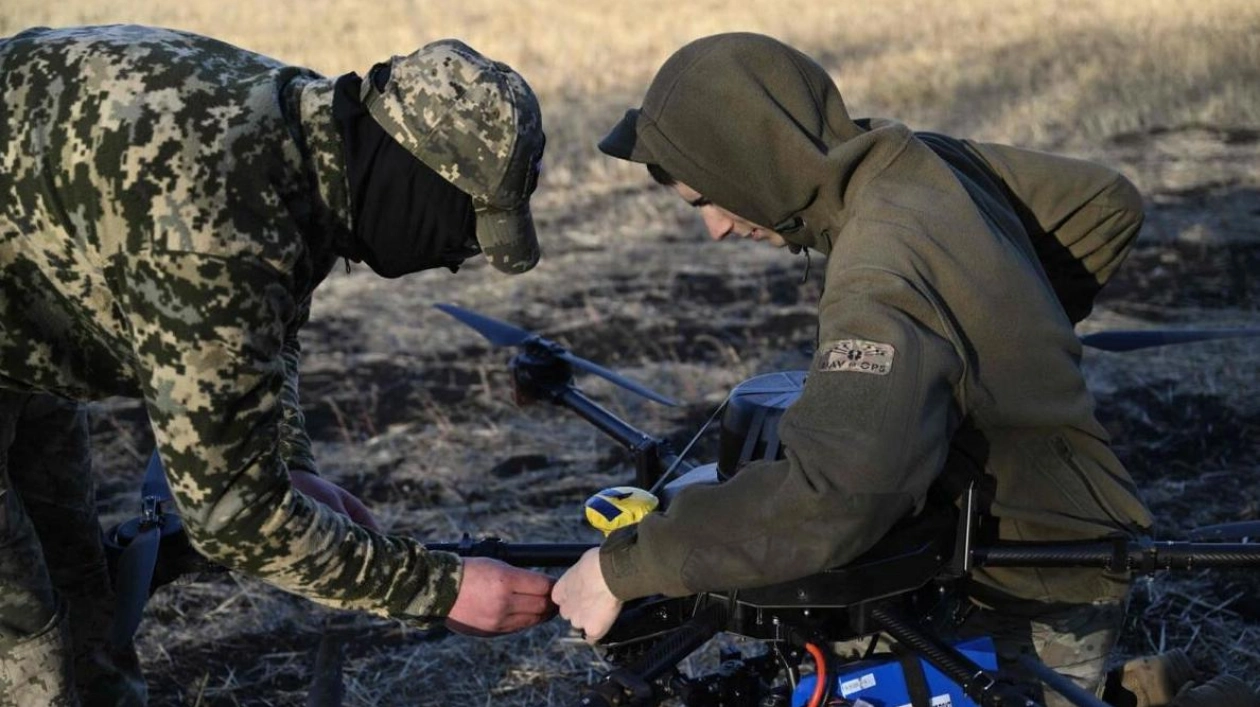 Ukrainian Forces Prepare for Drone Tests Amid Evacuations