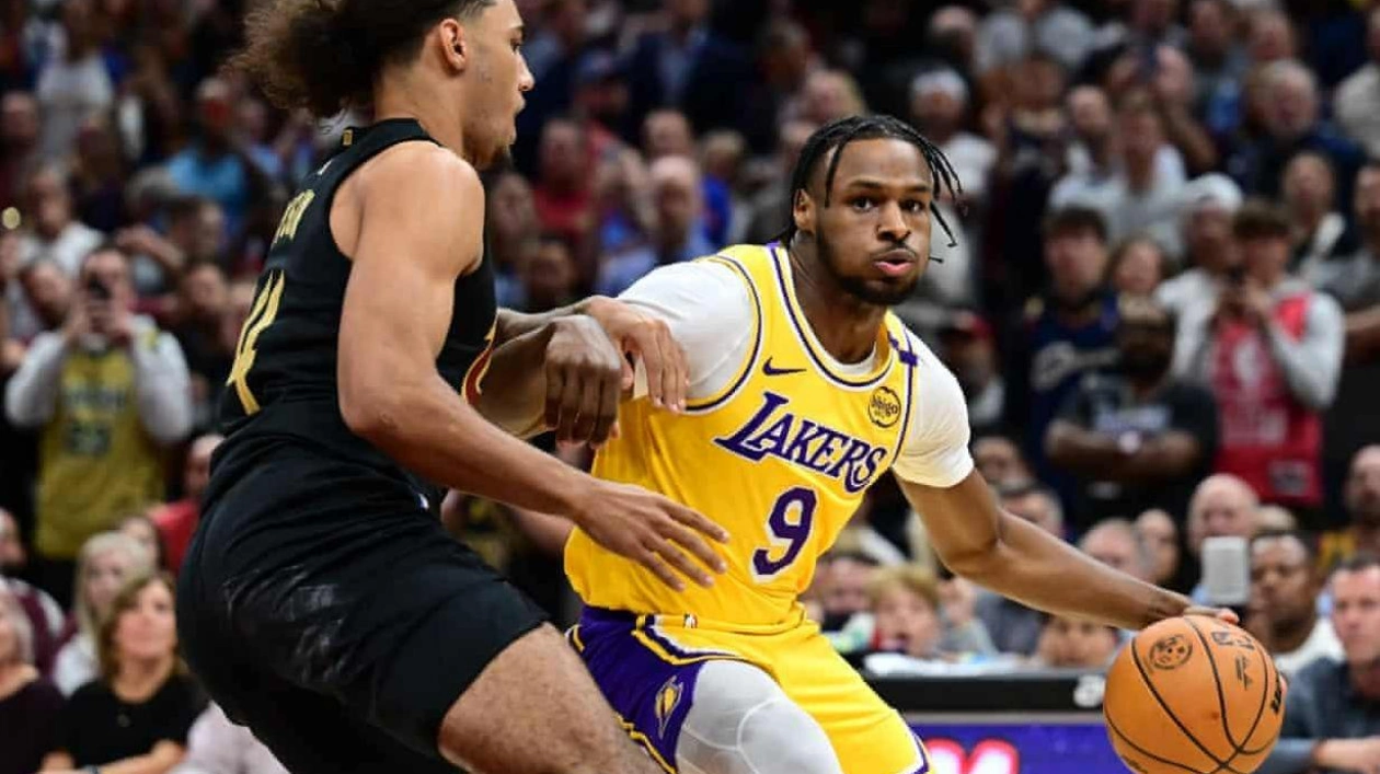 Bronny James Scores First NBA Points in Cleveland