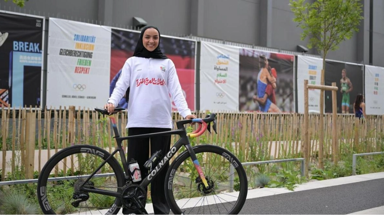 Emirati Cyclist Safia Al Sayegh to Represent UAE at Paris Olympics